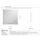Ekena Millwork Wade EnduraWall Decorative 3D Wall Panel, White, 19 5/8"W x 19 5/8"H WP20X20WDWH - alternate 3